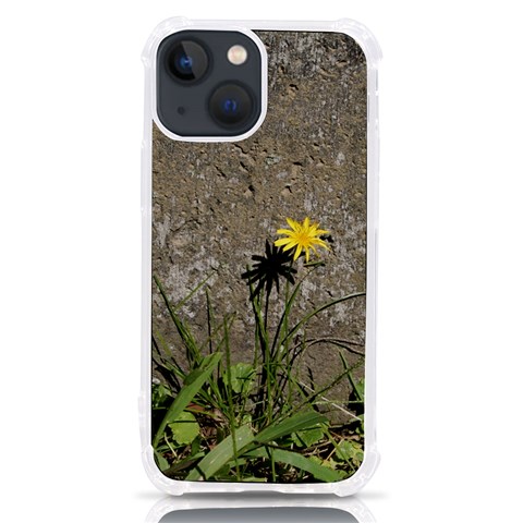 Paintbrush Flower iPhone 13 mini TPU UV Print Case from ArtsNow.com Front