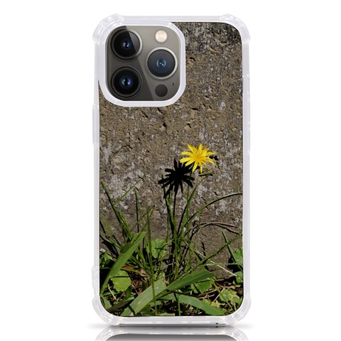 Paintbrush Flower iPhone 13 Pro TPU UV Print Case from ArtsNow.com Front