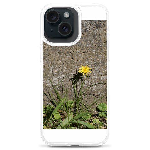 Paintbrush Flower iPhone 15 Plus TPU UV Print Case from ArtsNow.com Front