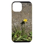 Paintbrush Flower iPhone 15 Black UV Print PC Hardshell Case