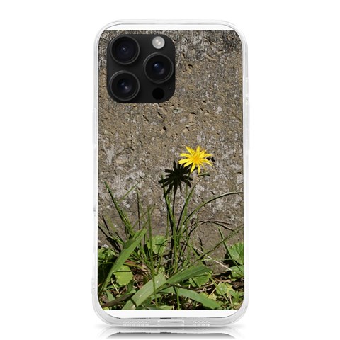 Paintbrush Flower iPhone 16 Pro Max TPU UV Print Case from ArtsNow.com Front