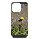 Paintbrush Flower iPhone 16 Pro Black UV Print PC Hardshell Case