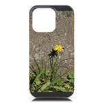 Paintbrush Flower iPhone 16 Pro Max Black UV Print PC Hardshell Case