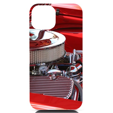 Classic Car iPhone 14 Black UV Print PC Hardshell Case from ArtsNow.com Front