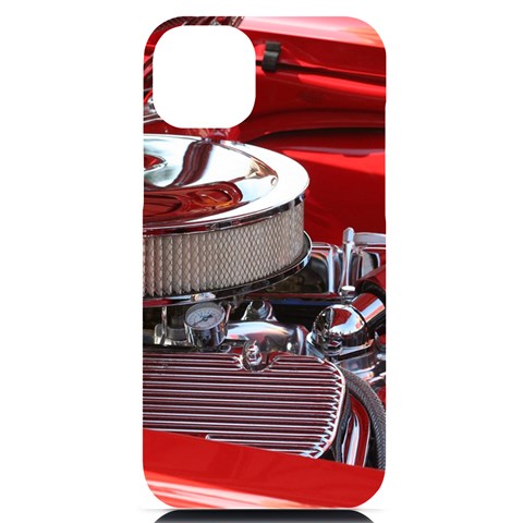 Classic Car iPhone 14 Plus Black UV Print PC Hardshell Case from ArtsNow.com Front