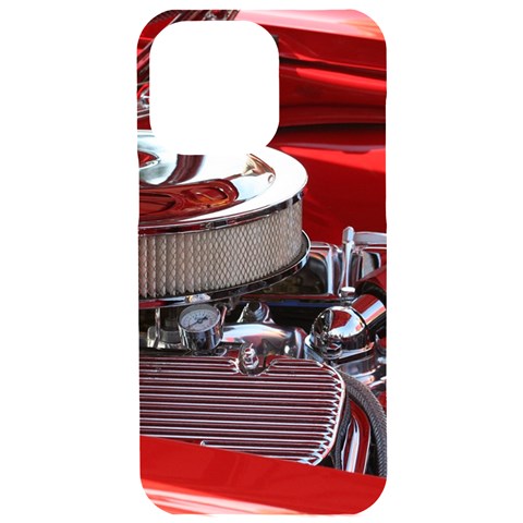 Classic Car iPhone 15 Pro Max Black UV Print PC Hardshell Case from ArtsNow.com Front