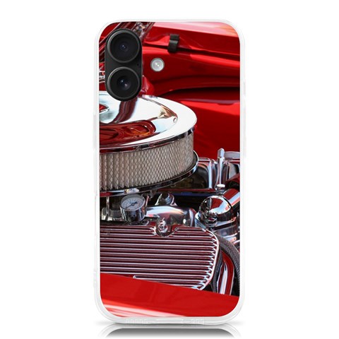 Classic Car iPhone 16 TPU UV Print Case from ArtsNow.com Front