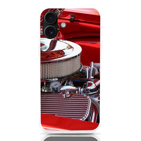 Classic Car iPhone 16 Plus TPU UV Print Case from ArtsNow.com Front