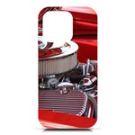 Classic Car iPhone 16 Pro Black UV Print PC Hardshell Case