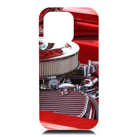 Classic Car iPhone 16 Pro Max Black UV Print PC Hardshell Case from ArtsNow.com Front