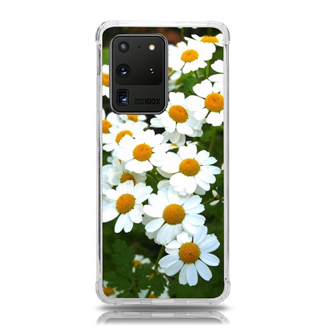 Daisy Flowers Samsung Galaxy S20 Ultra 6.9 Inch TPU UV Case from ArtsNow.com Front