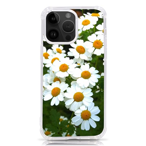 Daisy Flowers iPhone 14 Pro Max TPU UV Print Case from ArtsNow.com Front