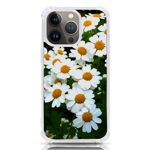 Daisy Flowers iPhone 13 Pro TPU UV Print Case from ArtsNow.com Front