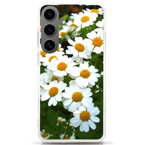 Daisy Flowers Samsung Galaxy S24 Ultra 6.9 Inch TPU UV Case from ArtsNow.com Front