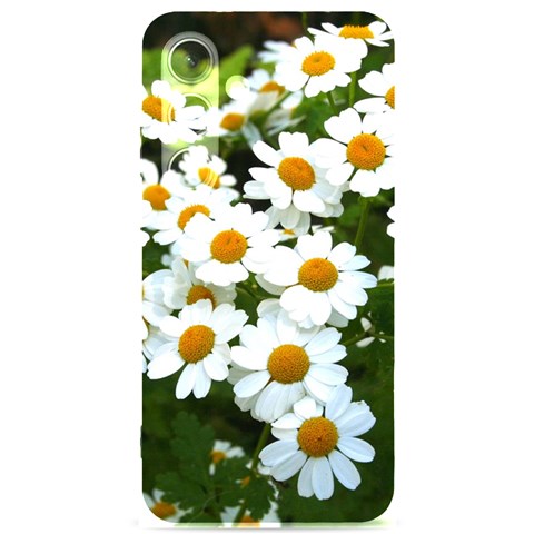 Daisy Flowers Samsung Galaxy S24 6.2 Inch Black TPU UV Case from ArtsNow.com Front