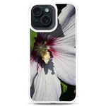 Purple Mallow Flower iPhone 15 Plus TPU UV Print Case