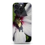 Purple Mallow Flower iPhone 15 Pro TPU UV Print Case