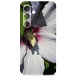 Purple Mallow Flower Samsung Galaxy S24 6.2 Inch Black TPU UV Case