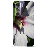 Purple Mallow Flower Samsung Galaxy S24 Plus 6.7 Inch Black TPU UV Case