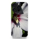 Purple Mallow Flower iPhone 16 Pro TPU UV Print Case