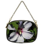 Purple Mallow Flower Chain Purse (Two Sides)