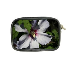 Purple Mallow Flower Coin Purse from ArtsNow.com Back