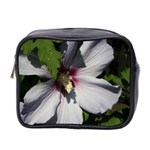 Purple Mallow Flower Mini Toiletries Bag (Two Sides)