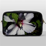 Purple Mallow Flower Toiletries Bag (One Side)