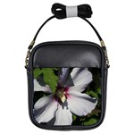 Purple Mallow Flower Girls Sling Bag