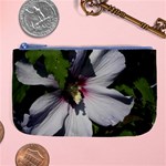 Purple Mallow Flower Large Coin Purse