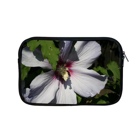 Purple Mallow Flower Apple MacBook Pro 13  Zipper Case from ArtsNow.com Front