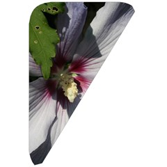 Purple Mallow Flower Belt Pouch Bag (Small) from ArtsNow.com Front Right