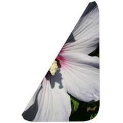 Purple Mallow Flower Belt Pouch Bag (Large) from ArtsNow.com Front Left