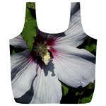 Purple Mallow Flower Full Print Recycle Bag (XXL)