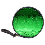 Green Water Droplets Classic 20-CD Wallets