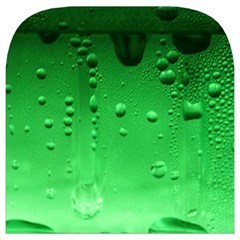 Green Water Droplets Toiletries Pouch from ArtsNow.com Cover