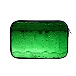 Green Water Droplets Apple MacBook Pro 13  Zipper Case