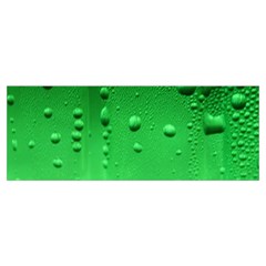 Green Water Droplets Everyday Shoulder Bag with Pouch Bag from ArtsNow.com Tab