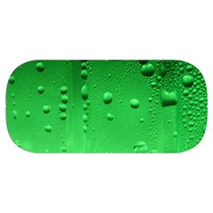 Green Water Droplets Everyday Shoulder Bag with Pouch Bag from ArtsNow.com Bottom