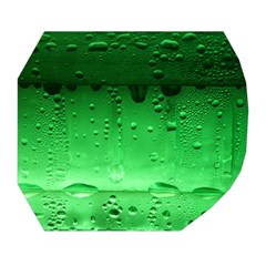 Green Water Droplets Belt Pouch Bag (Small) from ArtsNow.com Tape