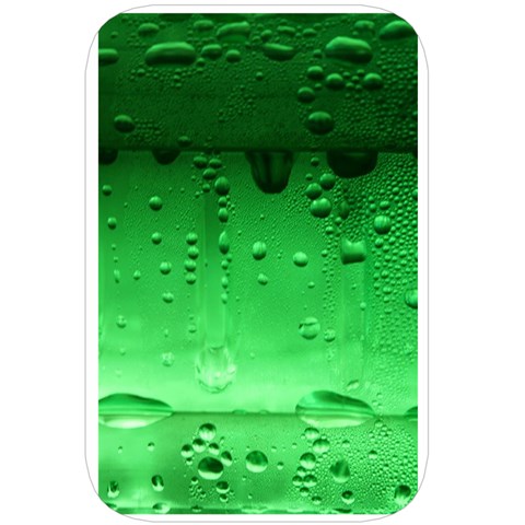 Green Water Droplets Belt Pouch Bag (Large) from ArtsNow.com Back