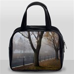 Grey Tree in Fog Classic Handbag (Two Sides)