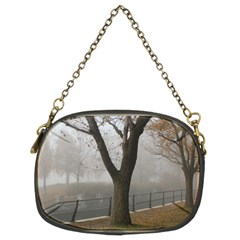 Grey Tree in Fog Chain Purse (Two Sides) from ArtsNow.com Front