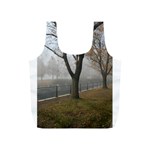 Grey Tree in Fog Full Print Recycle Bag (S)