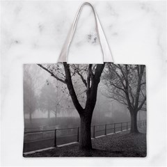 Fog Zipper Mini Tote Bag from ArtsNow.com Front