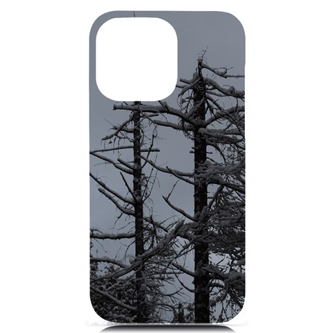 Nordic Woods iPhone 14 Pro Max Black UV Print PC Hardshell Case from ArtsNow.com Front