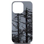 Nordic Woods iPhone 14 Pro Max Black UV Print PC Hardshell Case