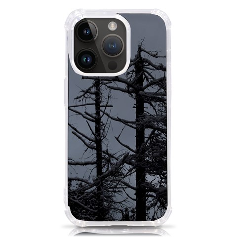 Nordic Woods iPhone 14 Pro TPU UV Print Case from ArtsNow.com Front