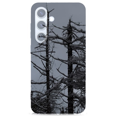 Nordic Woods Samsung Galaxy S24 6.2 Inch Black TPU UV Case from ArtsNow.com Front