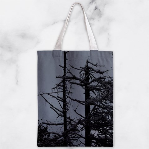 Nordic Woods Zipper Classic Tote Bag from ArtsNow.com Front